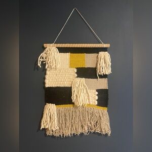 Hand Woven Wool & Cotton Wall Hanging